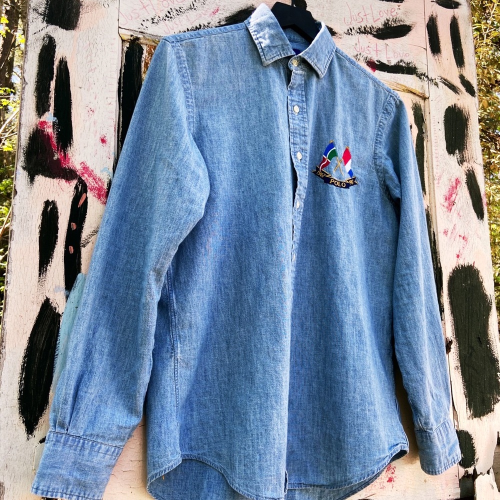 1967-1987 Polo Ralph Lauren Denim Long Sleeve